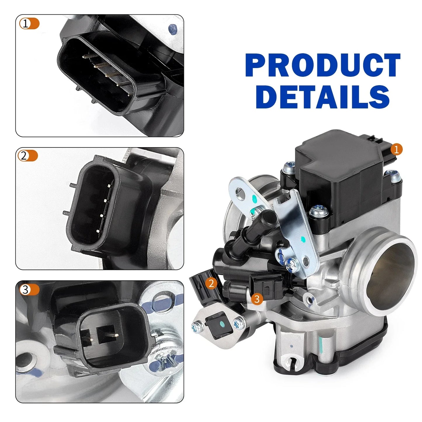 Throttle Body for Honda Rancher 420 TRX420TM1 2x4 (2014–2019)