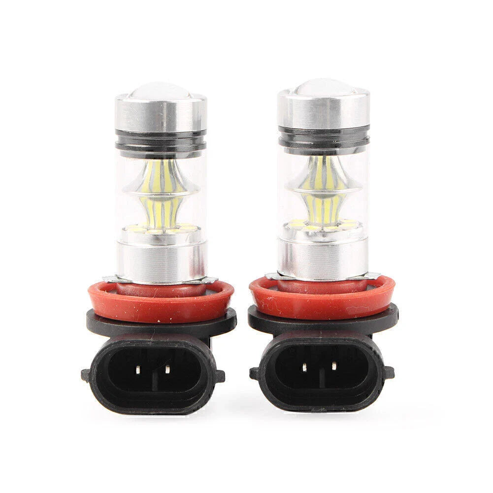 H8/H11 6000K 100W LED Fog Driving Light Bulbs for Car