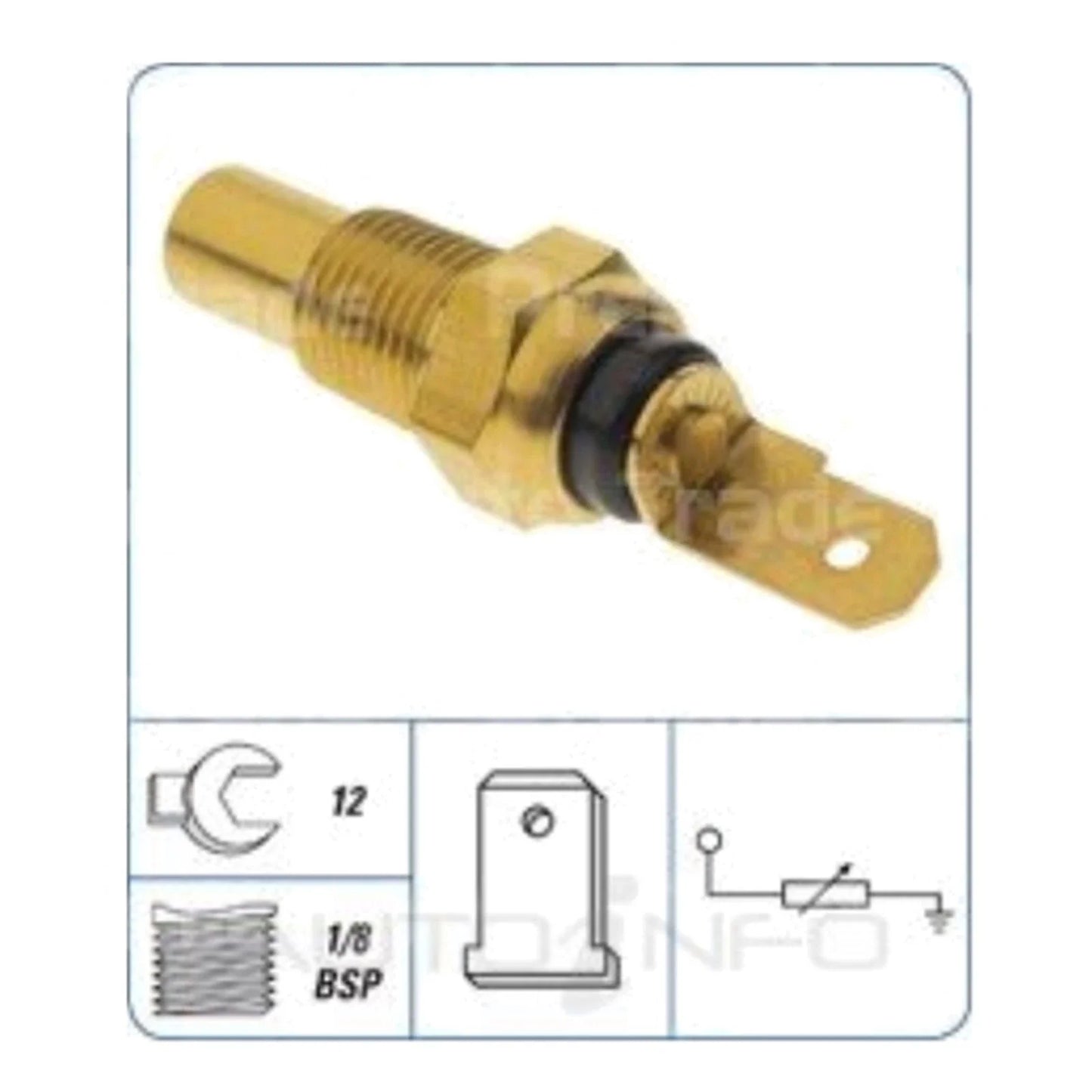 Coolant Temp Sender 4cyl1.3L for Sierra SJ50-SJ51T SJ70 SJ80 (1984-1998)