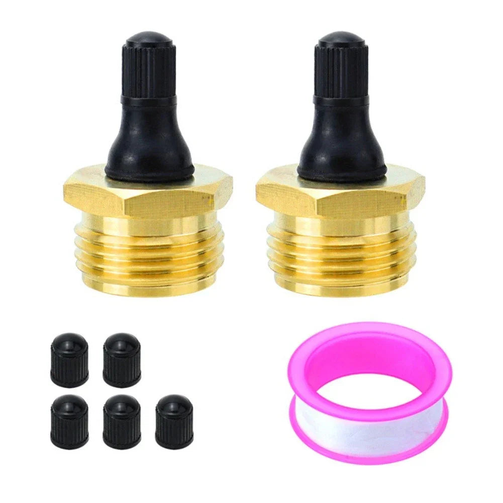 Brass Blow Out Antifreeze Valve Adapter for RV City Water Inlet Protection