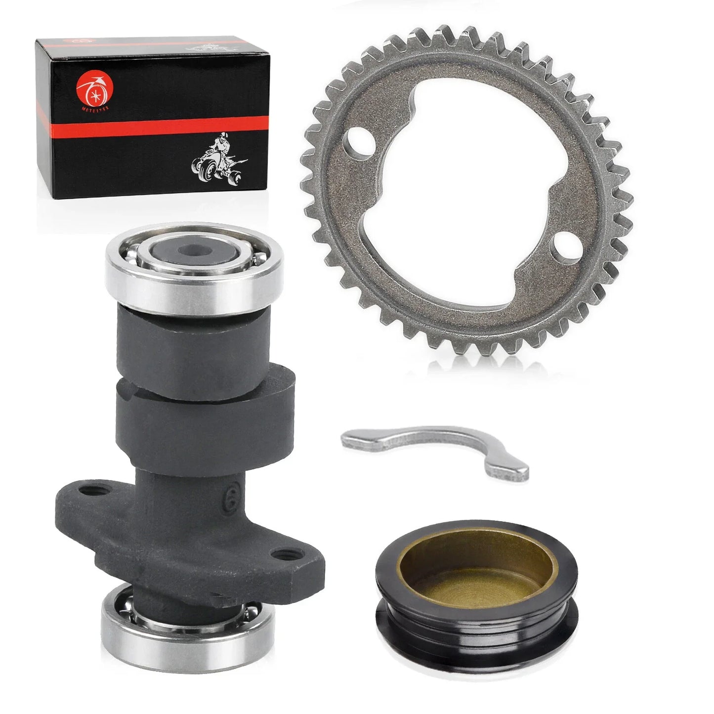 Camshaft & Cam Sporcket Gear for Honda FourTrax 250 TRX250X (1987–1992)