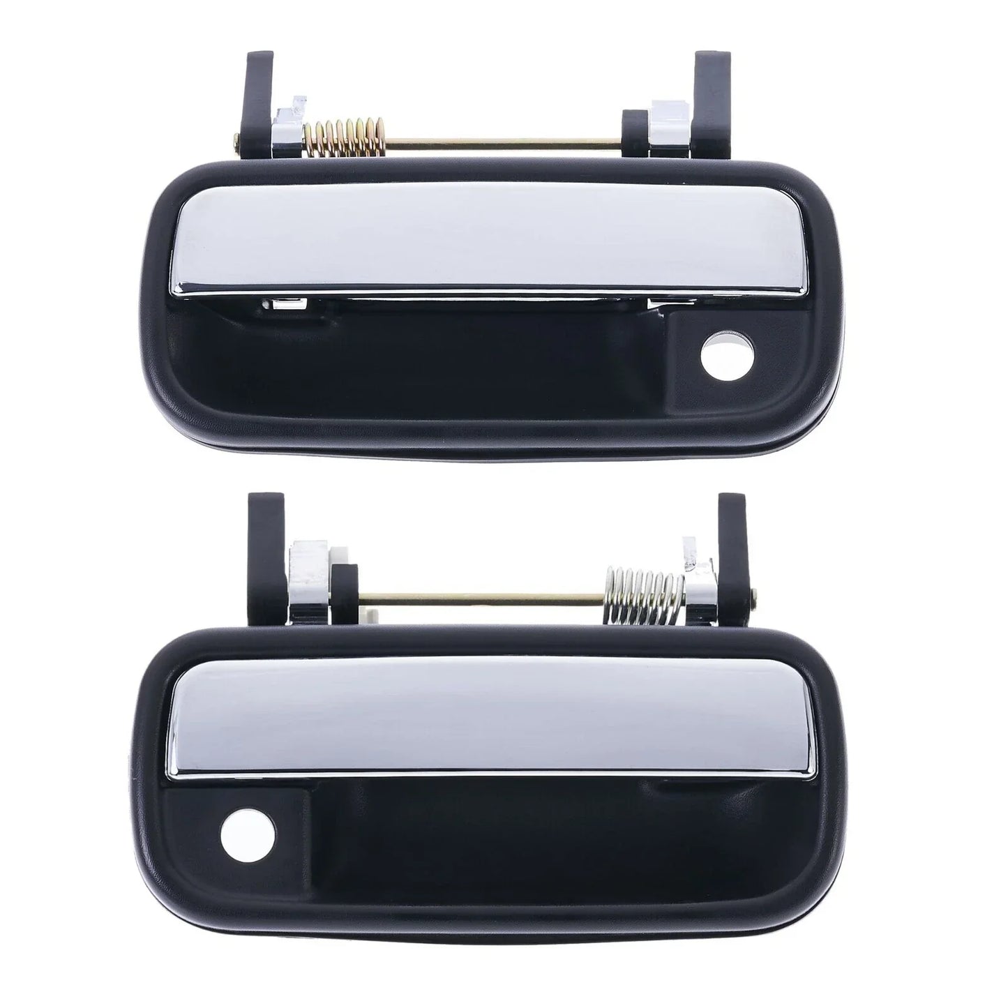 2 x Front Left + Right Door Handle Outer Chrome for Toyota Hilux (1988–1997)
