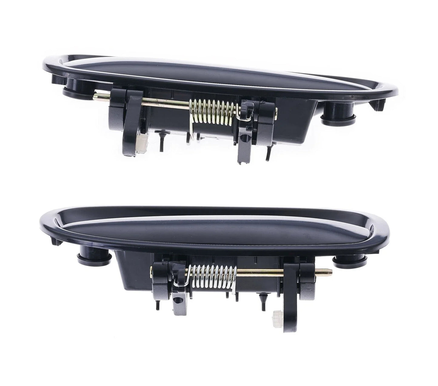 2pc Rear Left & Right Outer Door Handle Black for Honda Civic EK (1995–2001)