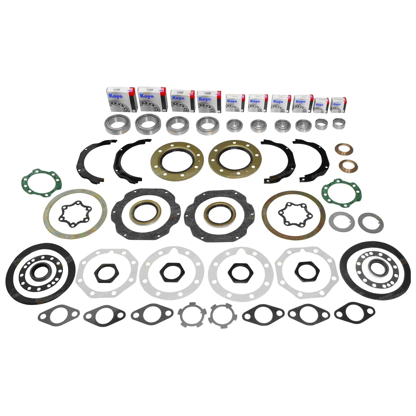 Swivel hub wheel bearing repair kit for Landcruiser