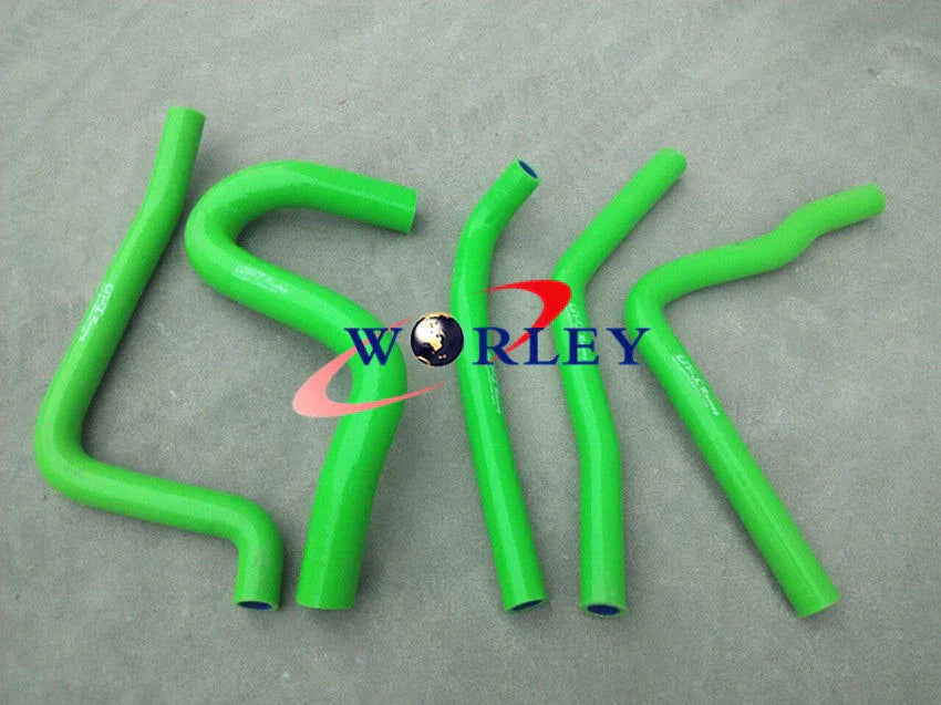 Silicone Radiator Hose for Kawasaki KX125 (1990-1993) - Blue