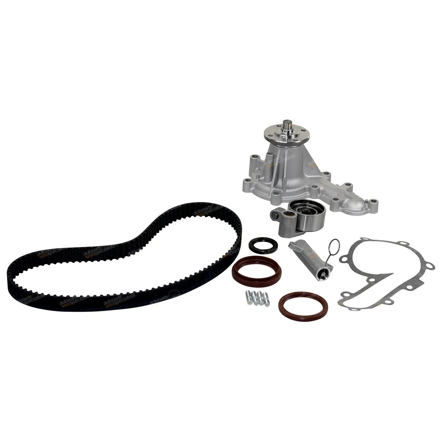 Timing Belt, Tensioner + Water Pump for Landcruiser 1HZ 4.2L (1998–2007)