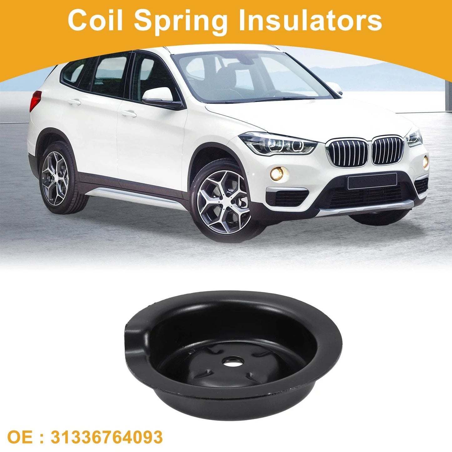 Coil Spring Insulators Metal for BMW X1 (2013 - 2015)