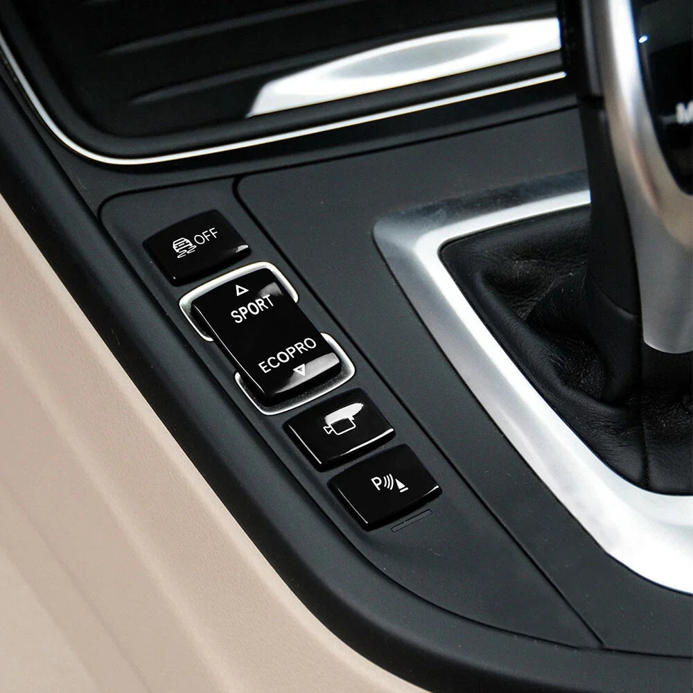 4Pcs Gear Shift Button Covers for BMW 1 2 3 4 Series (F20-F23)
