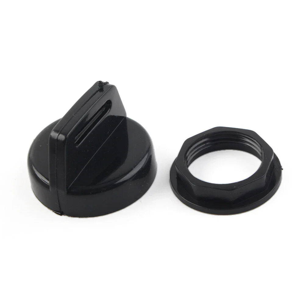 Black ABS Ignition Key Cover w/Nut for Polaris RZR XP 800-1000 Ranger Sportsman