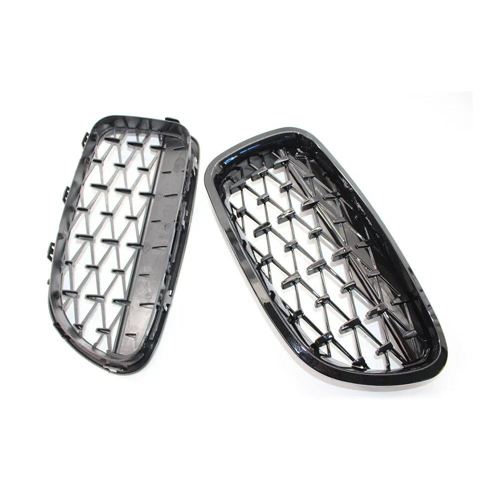 Diamond Front Kidney Grille for BMW 5 Series F10 F18 (2010-2017)