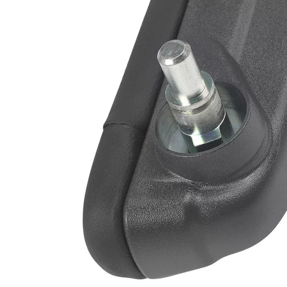 Front Seat Armrest Set Black for Fiat 500 (2016-2019)