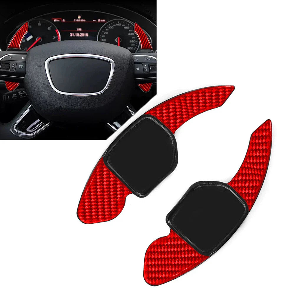 Steering Wheel Shift Paddle Extensions for Audi A3 A4 A5 A6 A7 A8 Q5 Q7 S3 S5