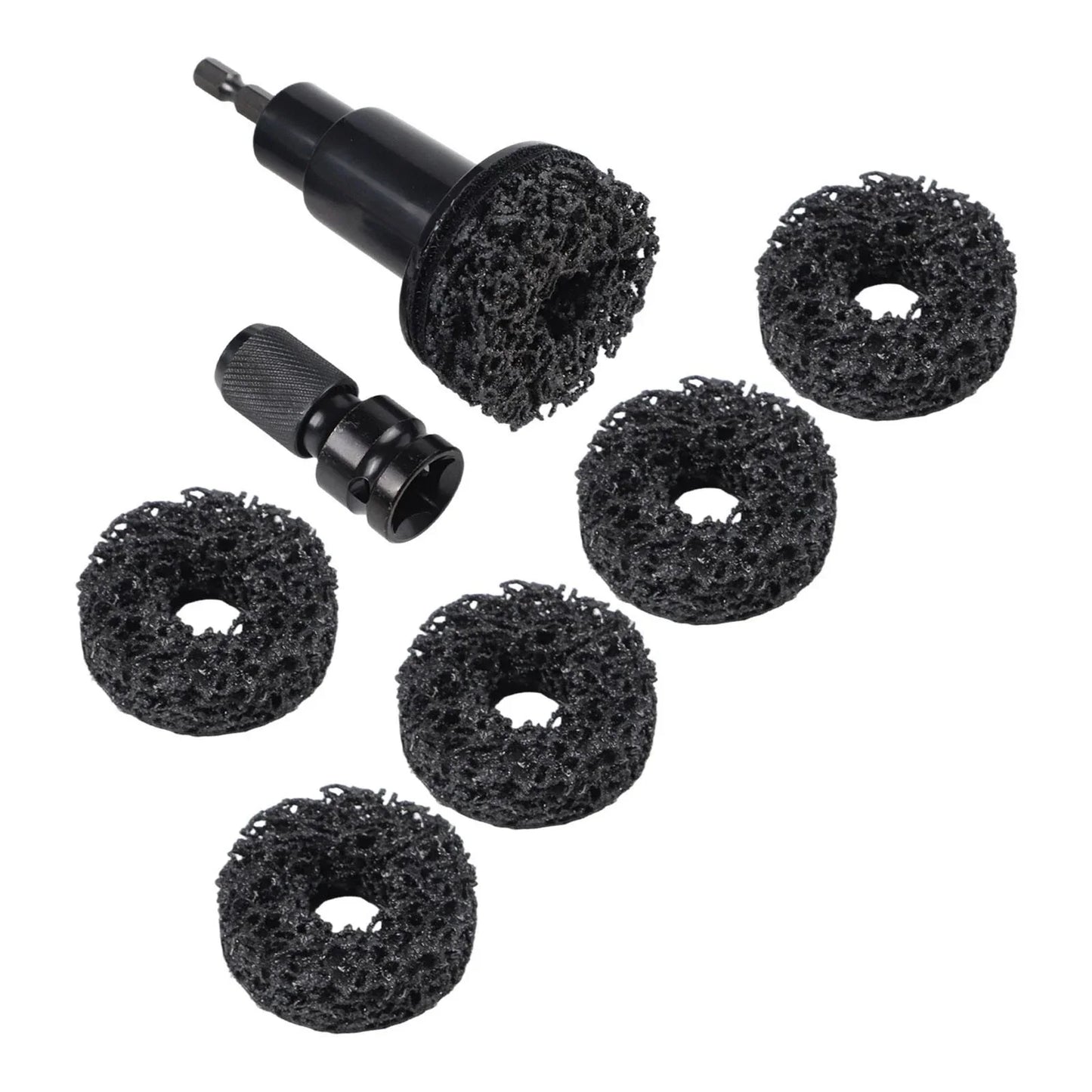 8pcs Rust Removal Tools for Brake Discs and Hub Shafts