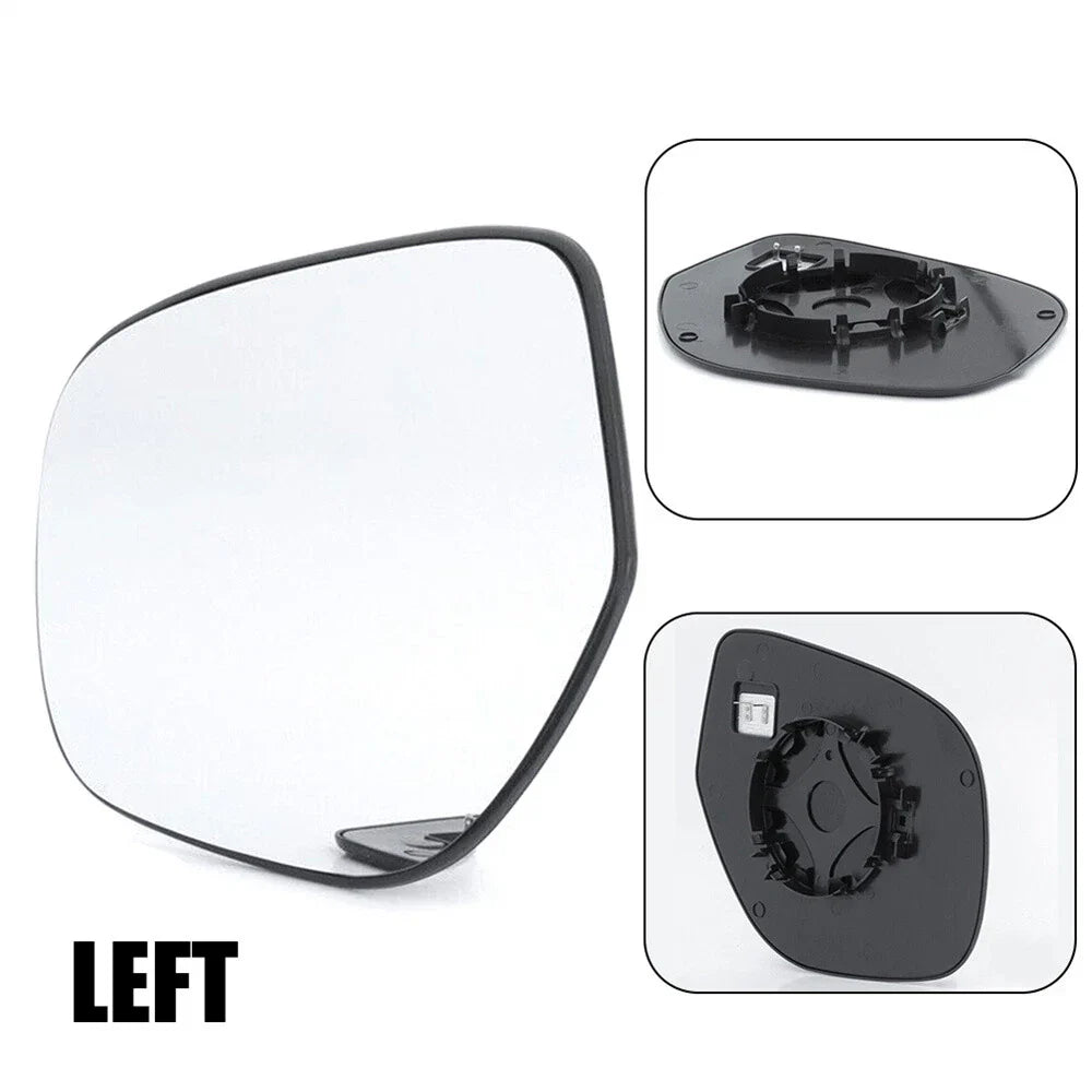Heated Rearview Mirror Glass w/ Backing Plate for Mitsubishi Outlander (14-20)