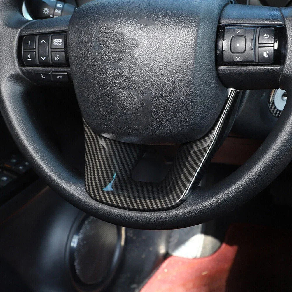 Steering Wheel Cover Trim for Toyota Fortuner (2016–2022)