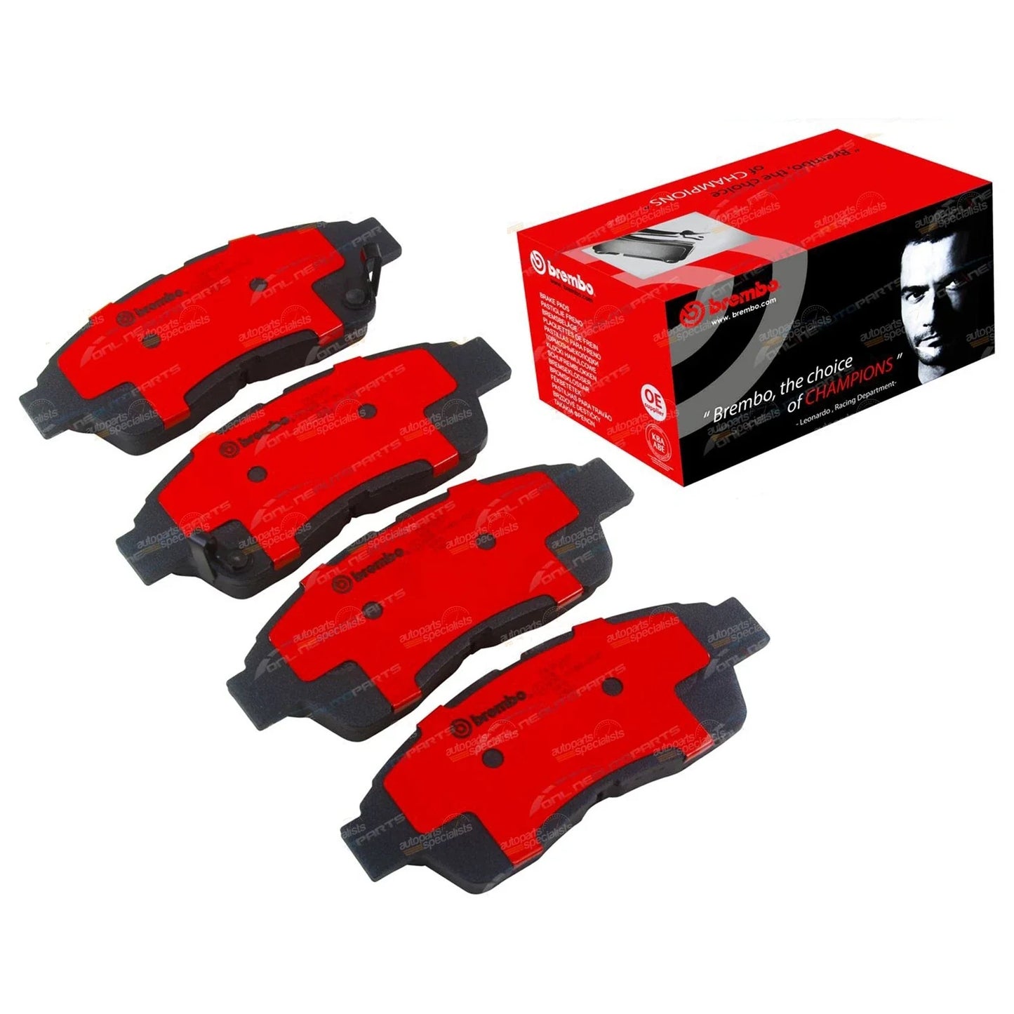 Brembo Front Disc Brake Pads Set for Corolla AE101R AE102R AE112R (1991–2001)