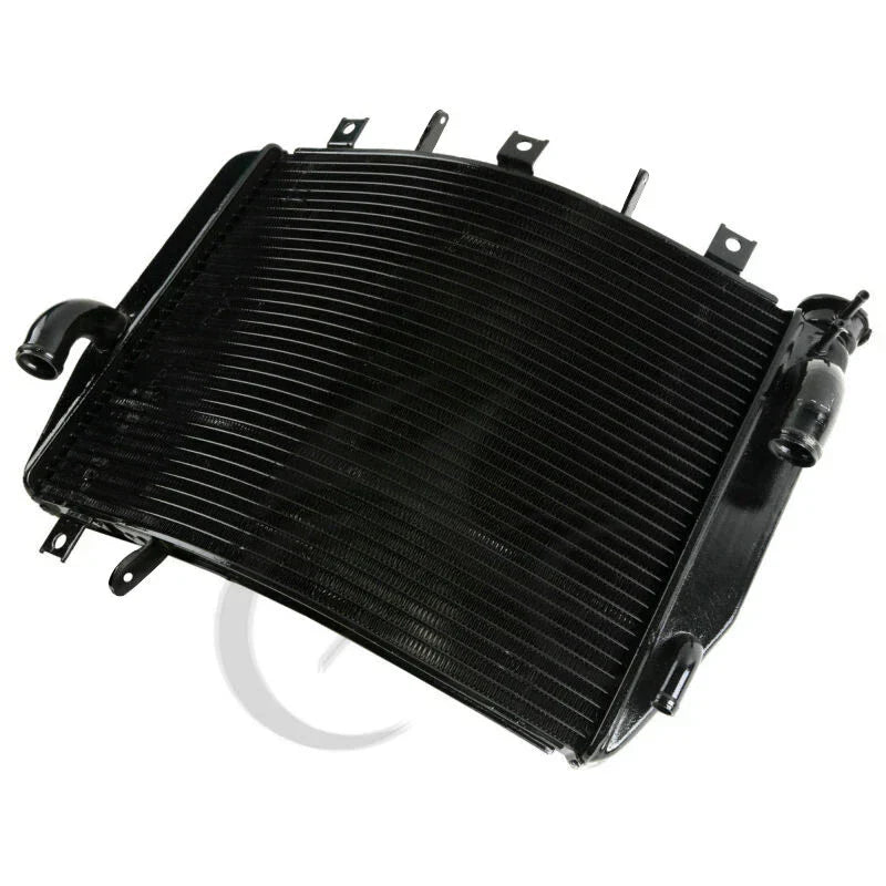 Black Radiator Engine Cooler for Kawasaki Ninja ZX6R ZX636 ZX6RR (2005-2006)