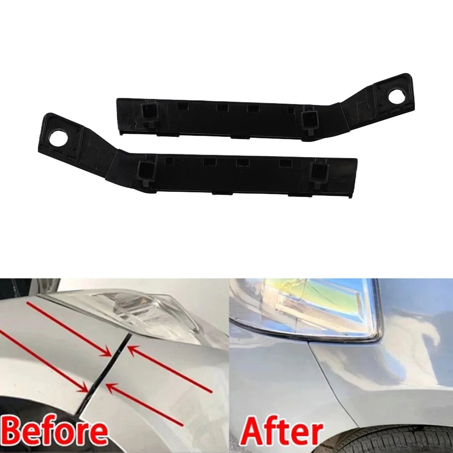 Front Bumper Bracket Holder for Nissan Tiida (2005–2010)
