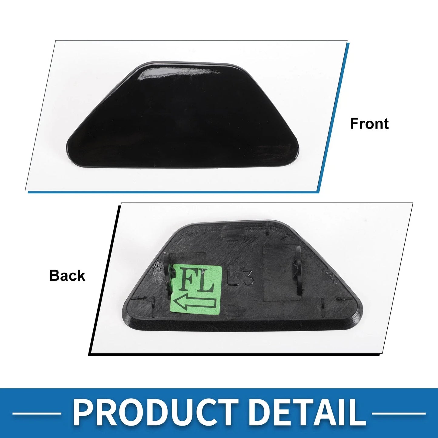 Front Left Bumper Headlight Washer Nozzle Cover Cap for BMW M5 (2013 - 2016)