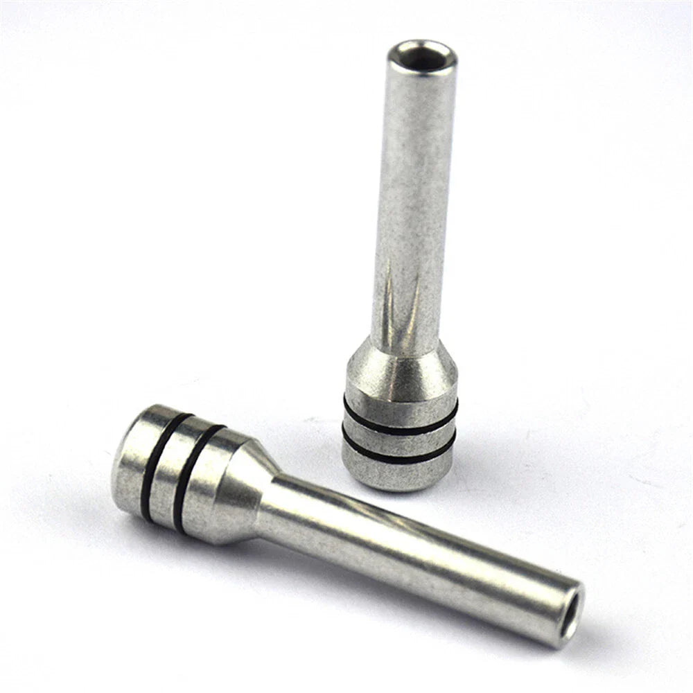 4 x Chrome Aluminum Inner Door Lock Push Knob Pins for Hot Rod Rat Truck