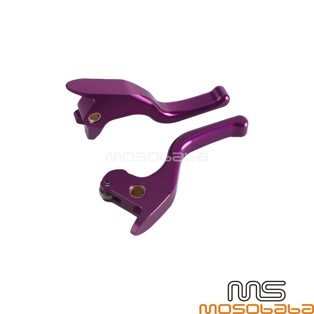 3 Finger Front Brake Clutch Levers for Harley Softail Slim S, Fat Boy S