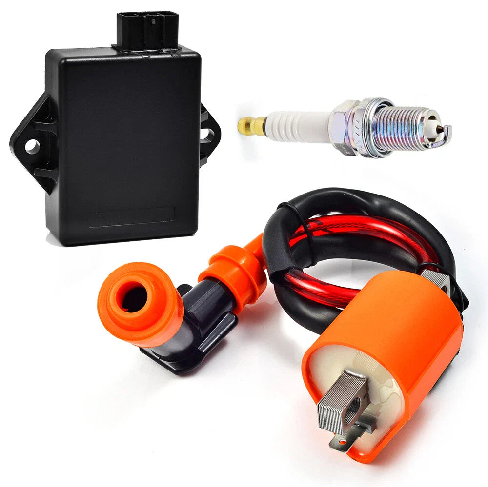 Ignition Coil CDI Spark Plug for Polaris Trail Boss 330 (2000-2012)