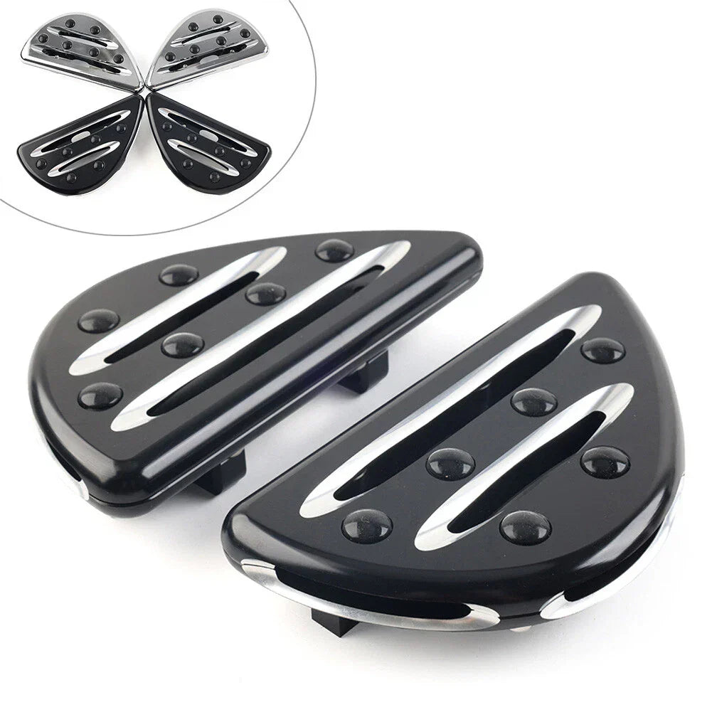 Rear Passenger Floorboard Foot Pegs Left & Right for Harley Touring (1993-2023)