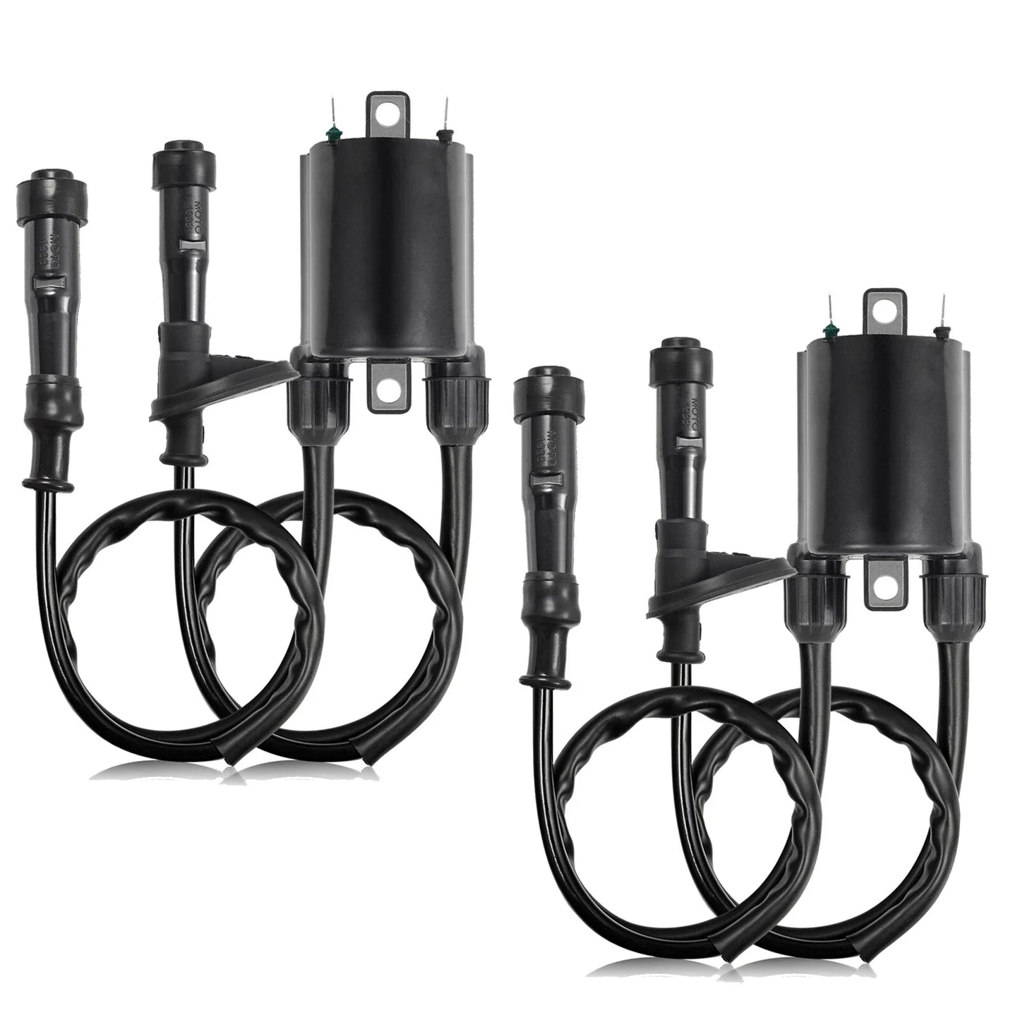 2 x Ignition Coil And Spark Plug Cap for Honda Shadow Aero VT750 (2004–2019)