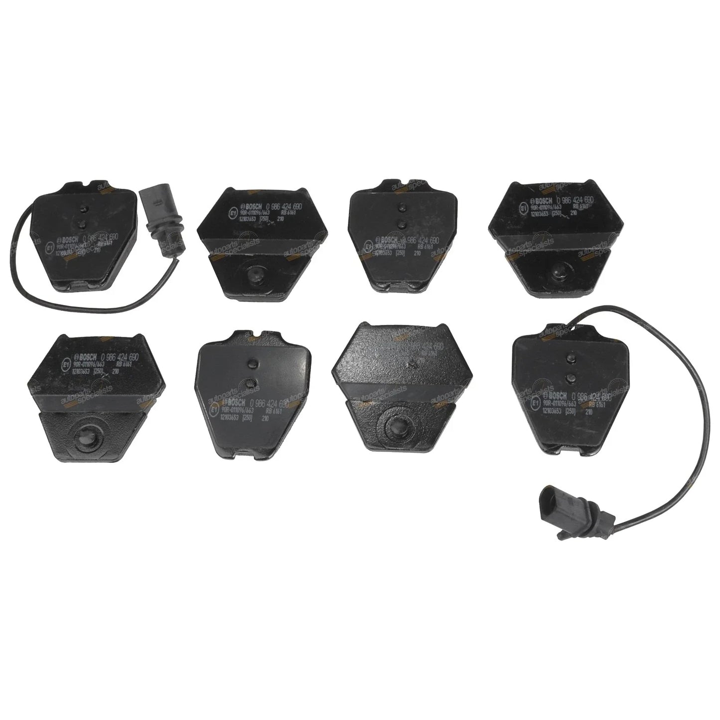 Front Disc Brake Pads Set Audi A4/A6/Allroad B5 C5 (1997-2005)