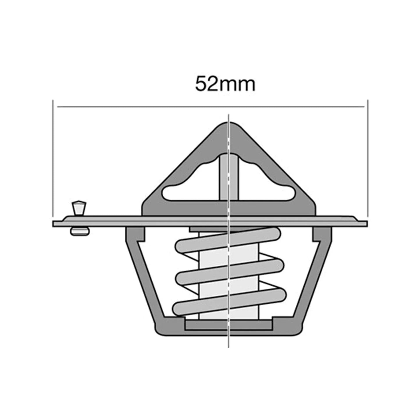 Thermostat for Hilux RN10 RN13 RN15 RN16 RN20 RN25 4cyl 1.5L 2R 1.6L 12R 1968~78