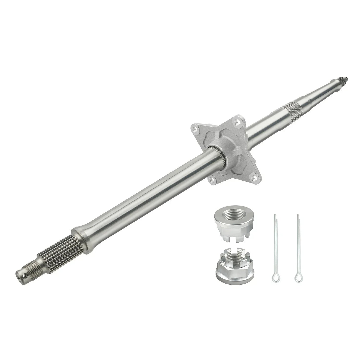 Rear Wheel Axle Shaft & Nuts for Honda TRX450R TRX450ER (2004–2014)