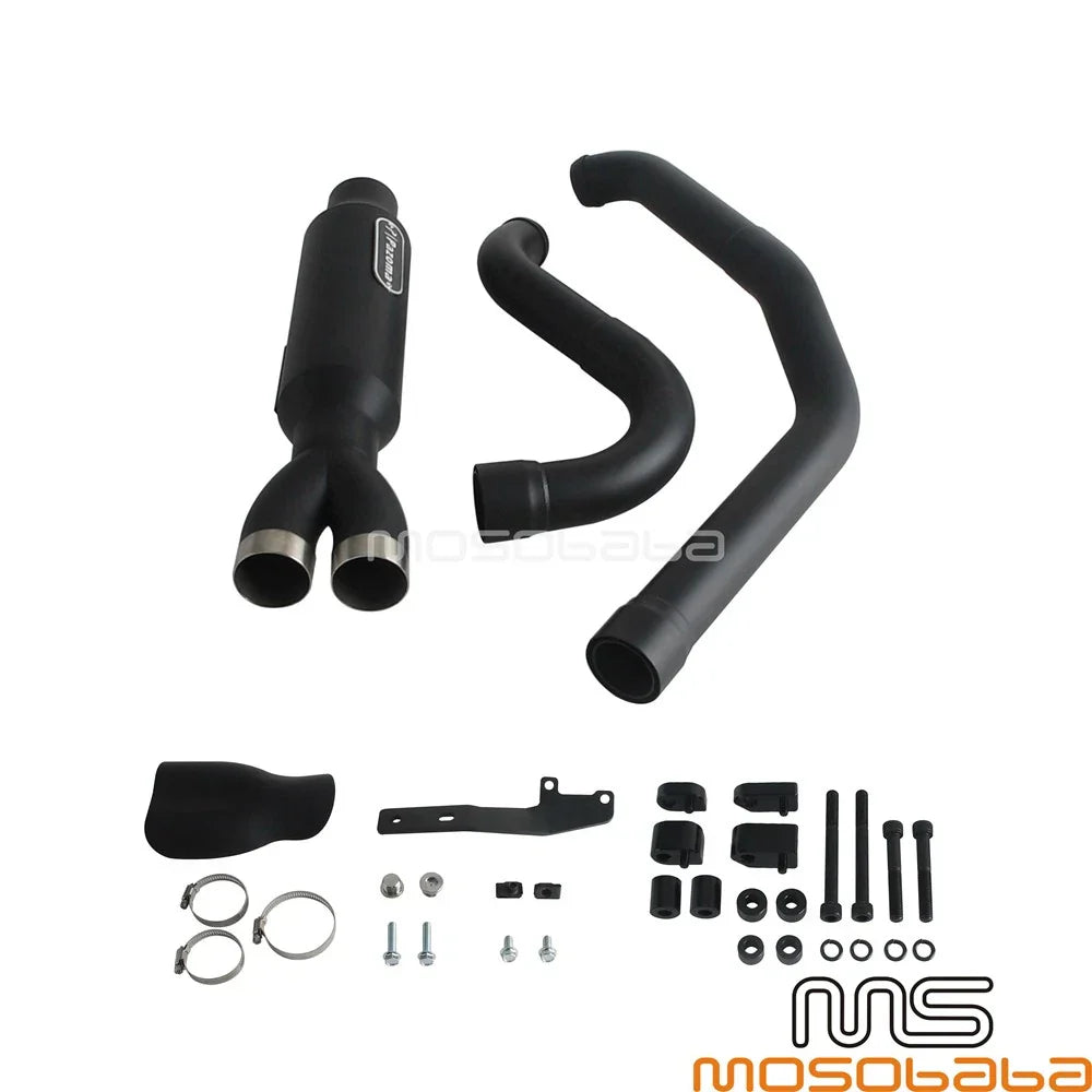 Exhaust Pipe Muffler for Harley Touring Road King Street Glide Road Glide (2017-2023)