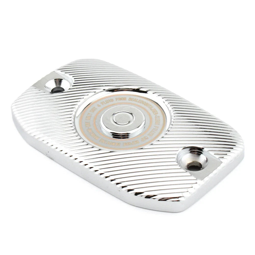 Brake Front Reservoir Master Cylinder Cover Cap for Harley X350 (2023) Chrome