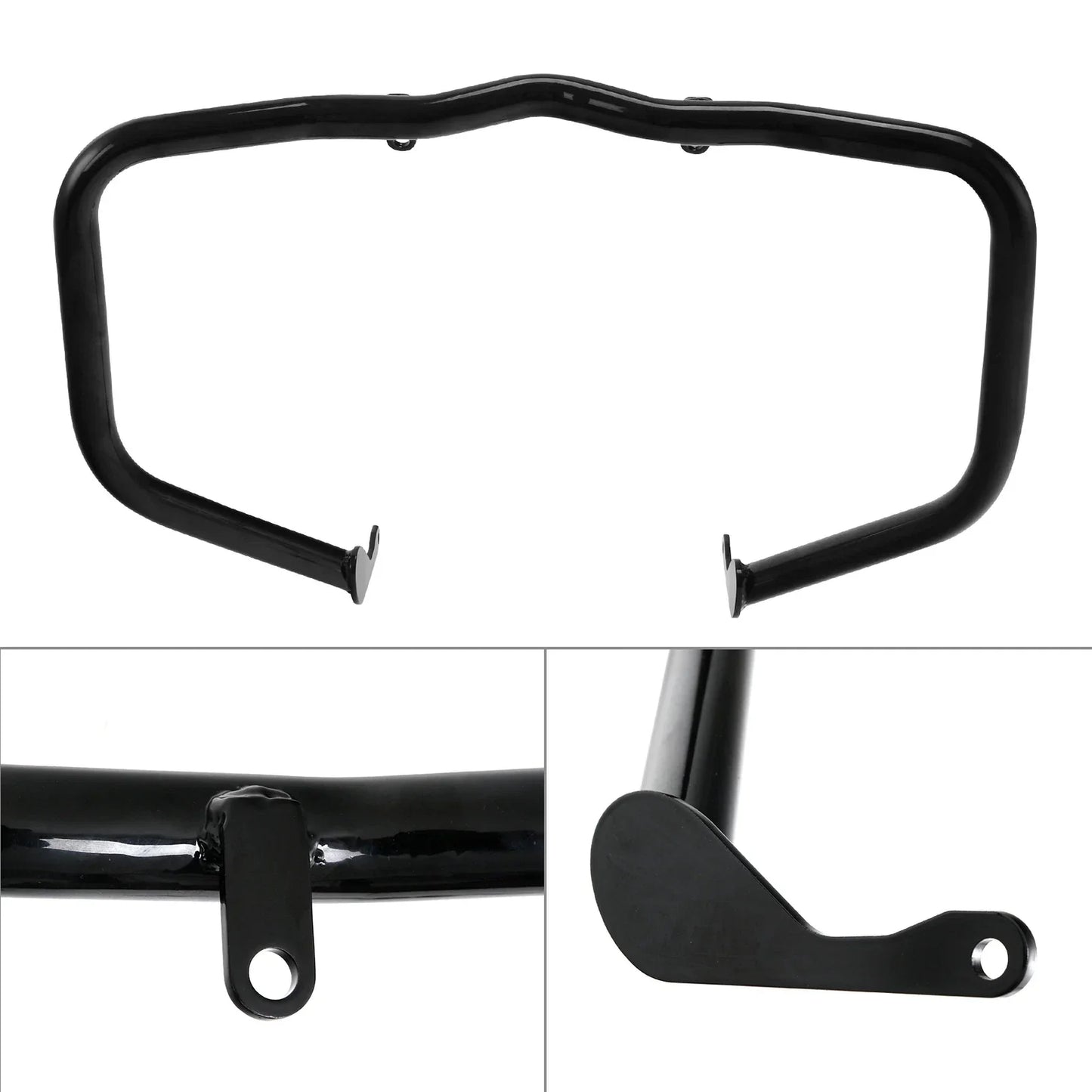 Glossy Black Engine Guard Crash Bar for Harley Sportster S (2021-2024)