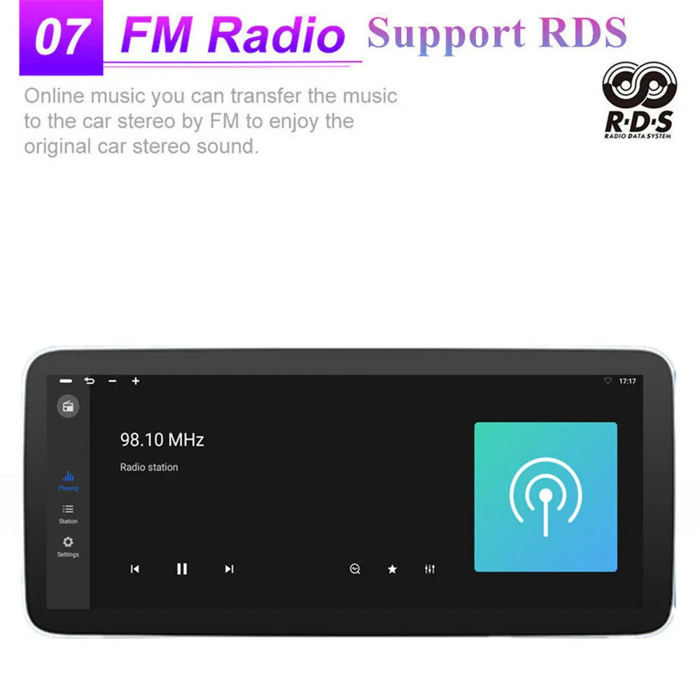 12.3" Android 13 Stereo Radio GPS Navi Head Unit for BMW X3 (2003-2012)