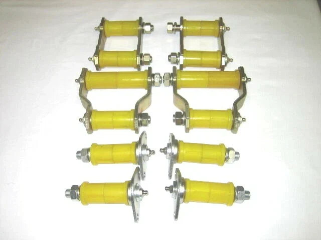 Greaseable Spring Shackle, Pin & Poly Bush Kit for Hilux 4WD (1980-1983)