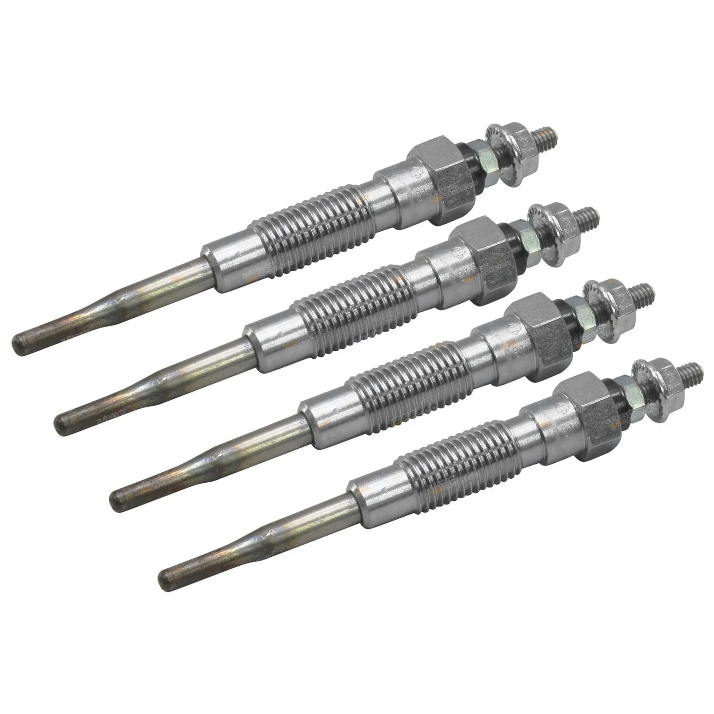 4 x Glow Plugs for Landcruiser Bundera LJ70 2.4L 2L-T Diesel (1985–1992)