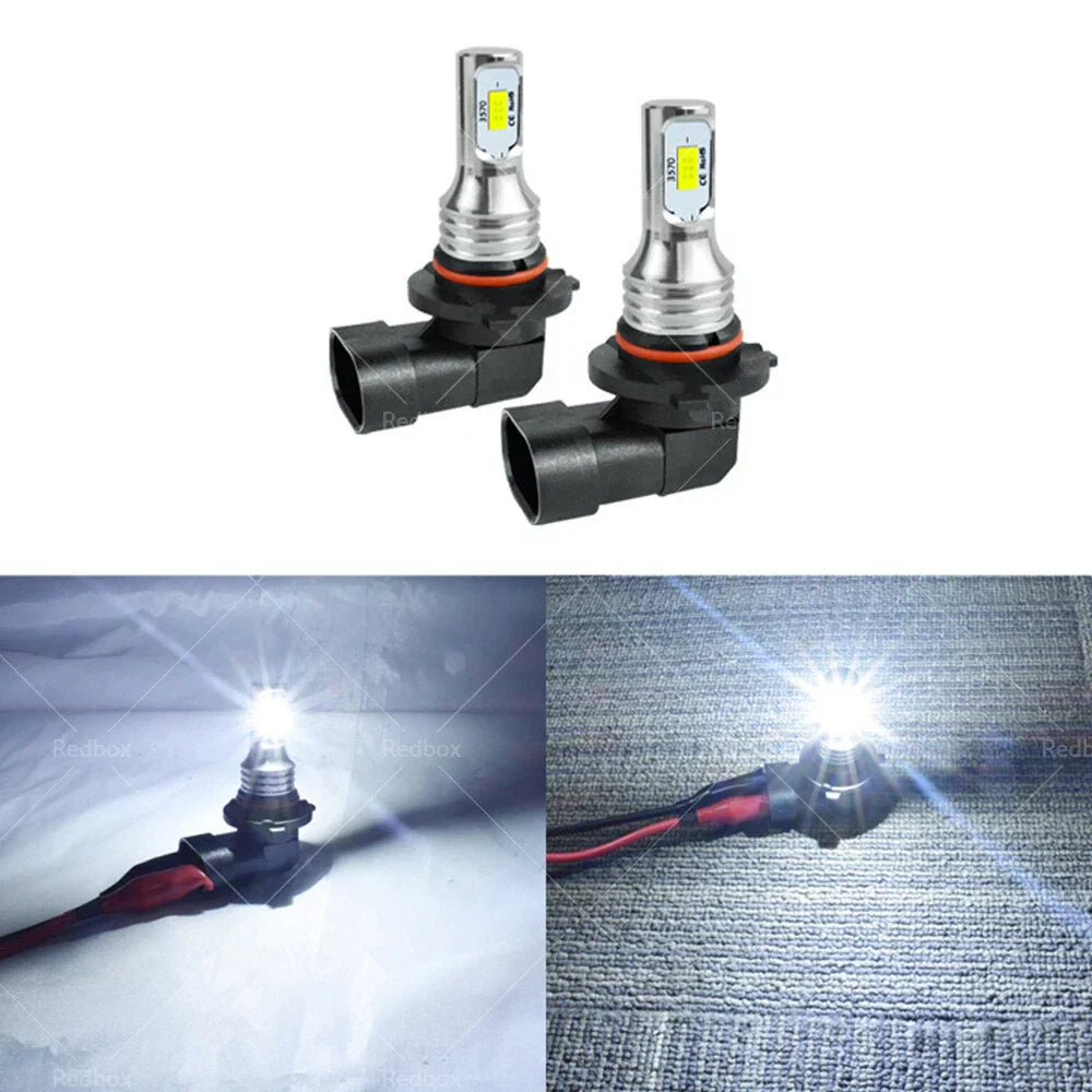 HB3 9005 LED White Headlight Bulbs 60W 12V Xenon 6000K for Car
