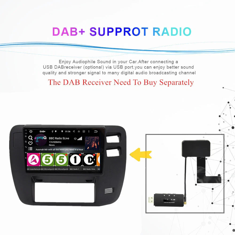 9" Android Auto Stereo Radio GPS Head Unit for Nissan Patrol GU (1997-2009)