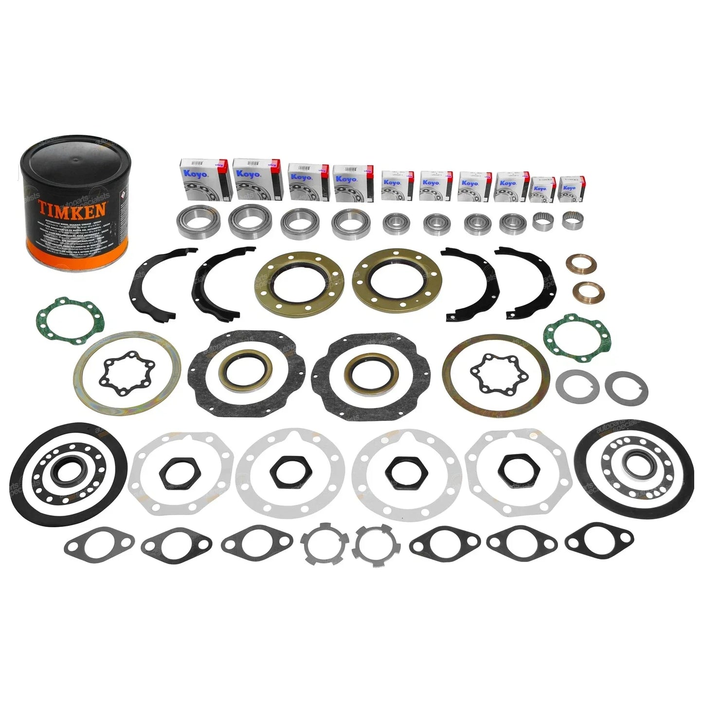Swivel Hub Wheel Bearing Kit Grease for Toyota Landcruiser 78 79 Series