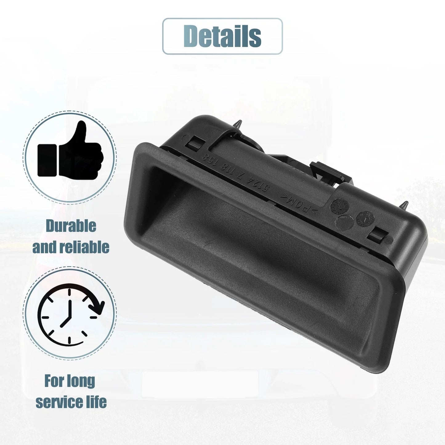 Trunk Tailgate Handle Release Switch for BMW E60 E70 E82 E88 E91