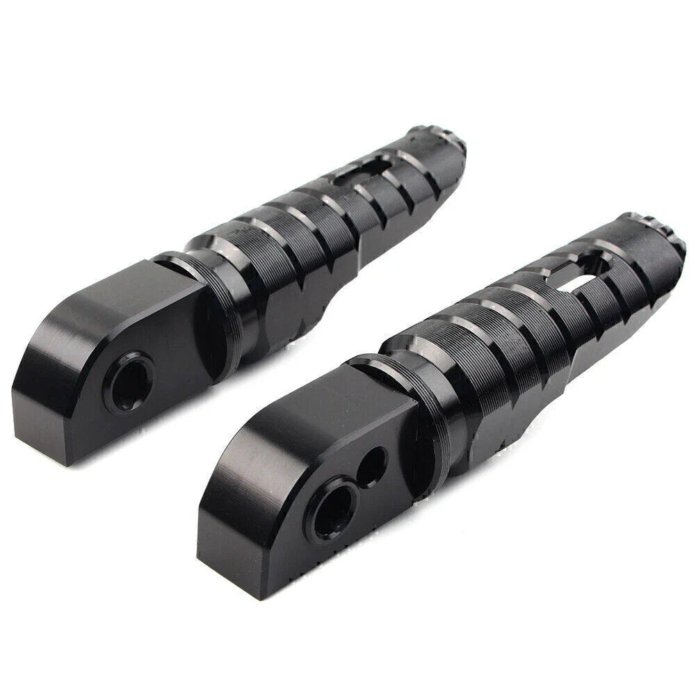 Black Aluminum Rear Footrests for Street Scrambler 900 T100 T120 (2016-2023)