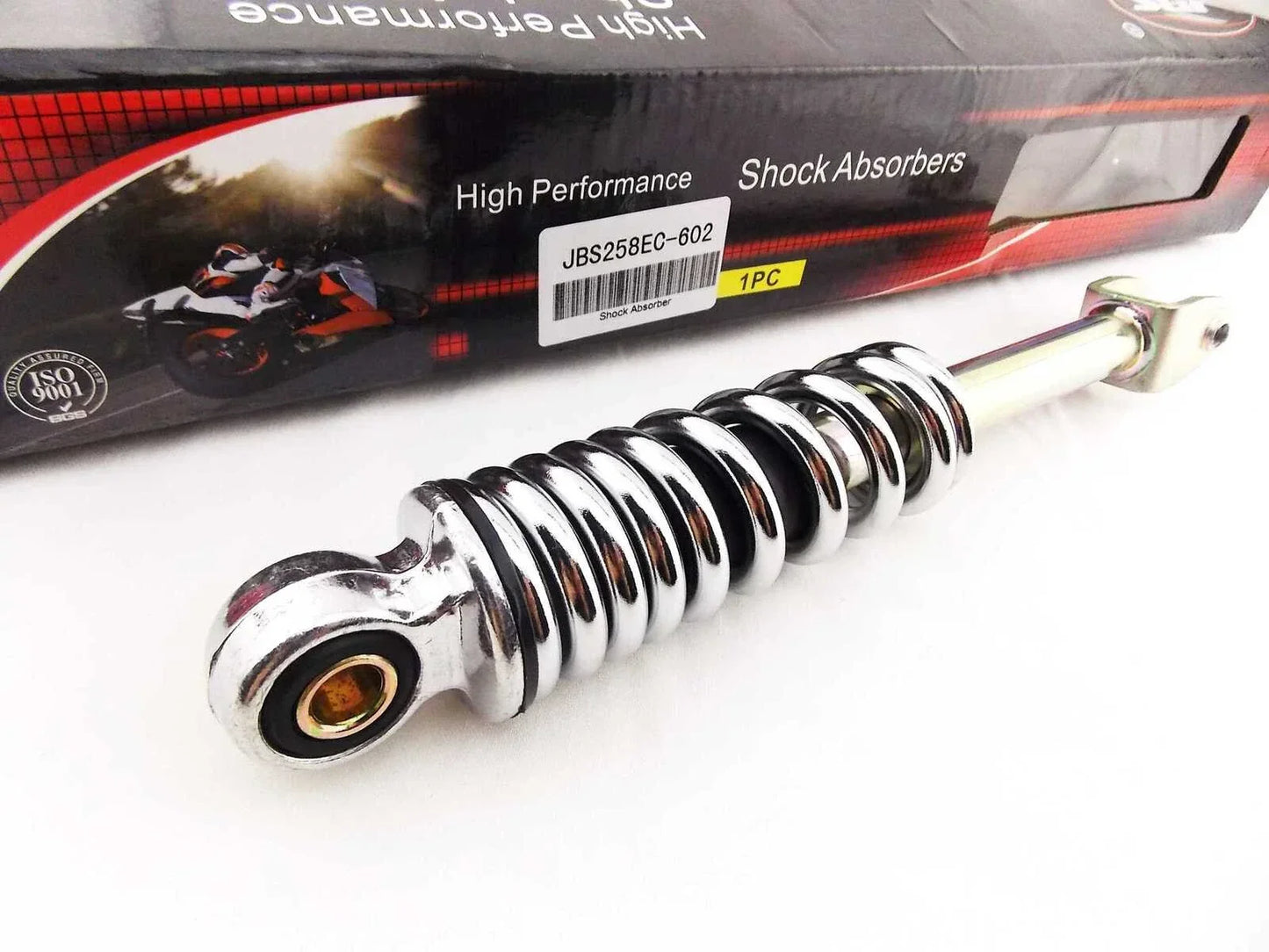 258mm JBS Silver Rear Mono Shock Absorber for Honda QR50 (1982-2003)