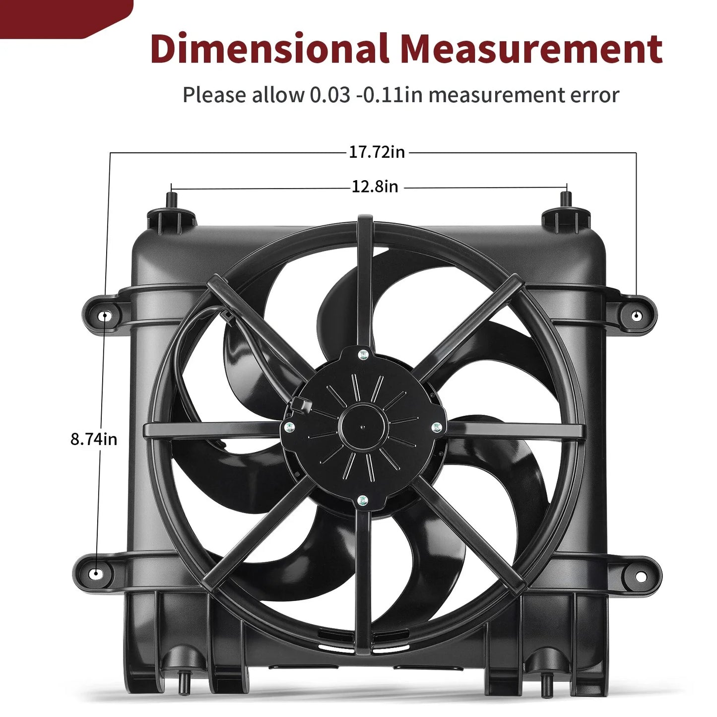 Radiator Fan Assy for Polaris Ranger 570 900 1000 XP (2010–2023)
