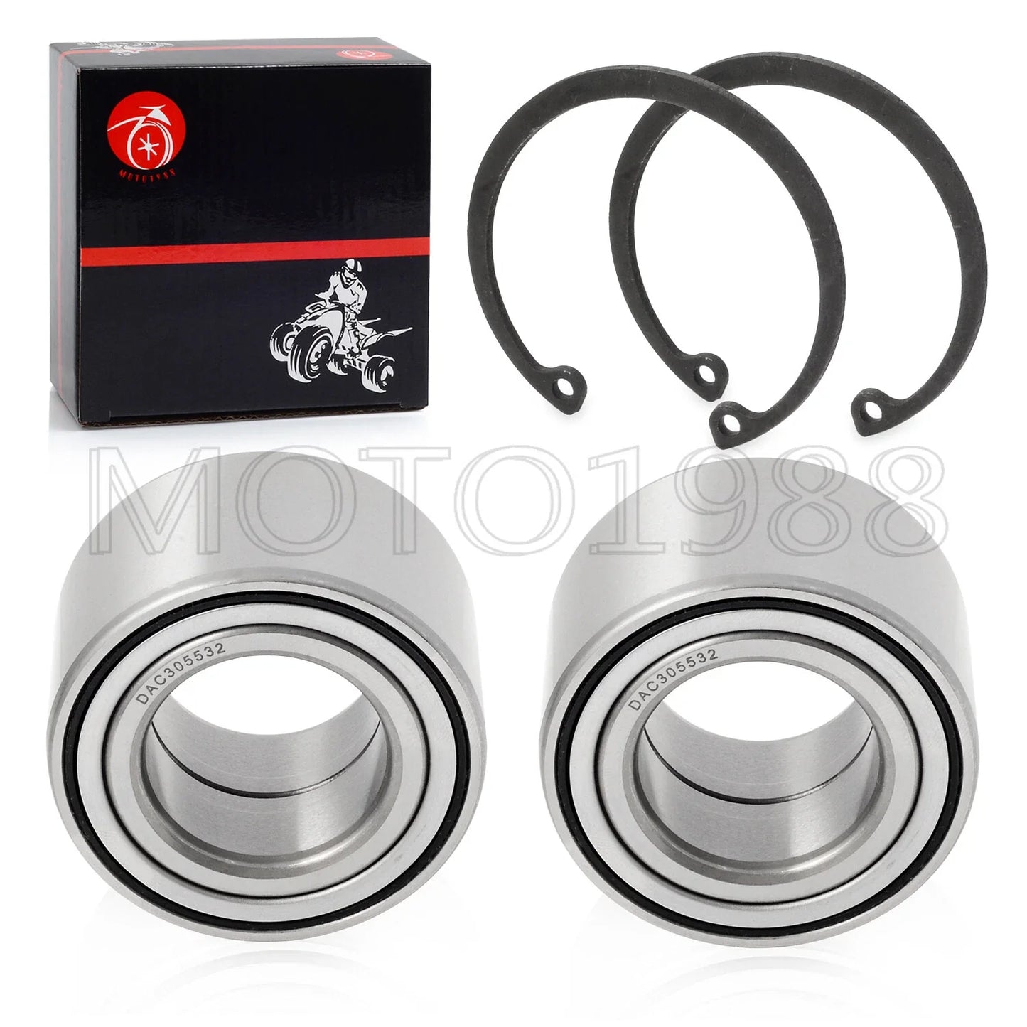 4 x Front Rear Wheel Bearings for Yamaha Kodiak 700 700K YFM700 (2016–2023)