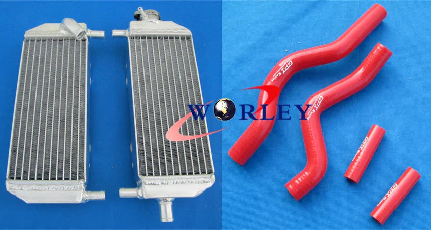 Radiator & Silicone Hose for Suzuki RM250 2-Stroke (2001-2008)