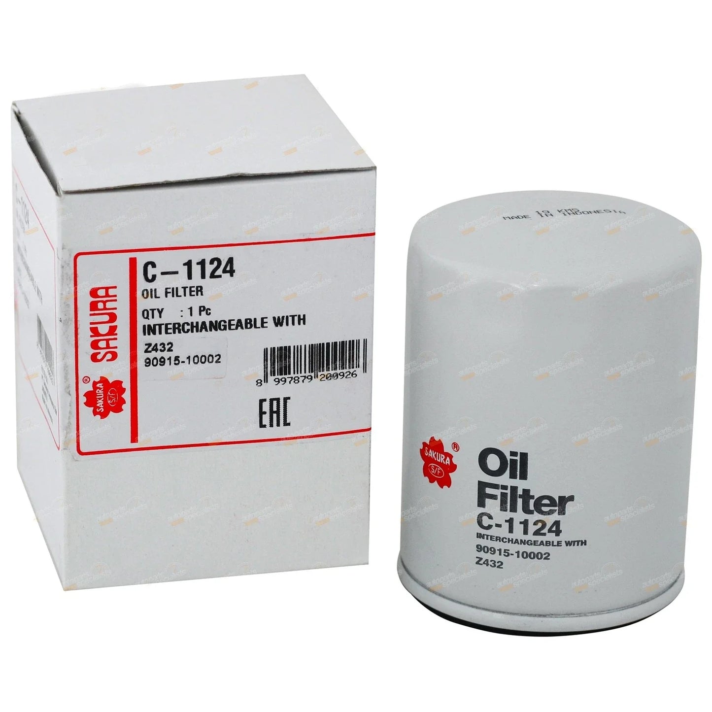 Oil Filter 2.0L 2.2L for Toyota Spacia (1993–2001)