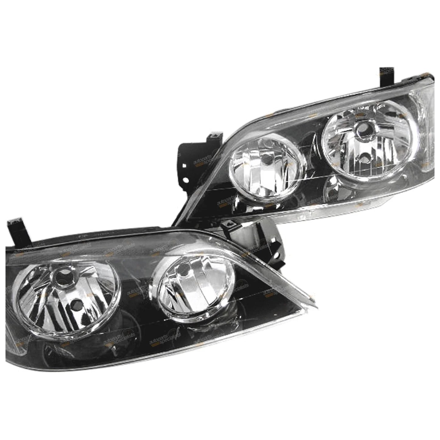 Pair Headlights for Ford BA BF Falcon Fairmont (2002 - 2006)