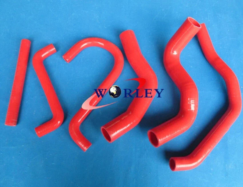 Silicone Radiator Hose for Ford Falcon EF EL XR6 4.0L 94-98 (Red)