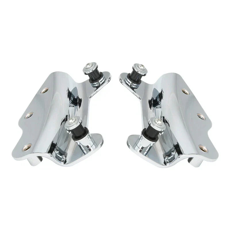 Chrome 4 Point Docking Kit w Covers for Harley Street Glide (2009 - 2013)